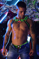 MAGNUM CIRCUIT HARNESS - NEON GREEN