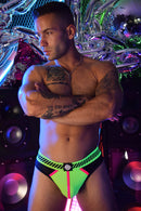 BREEDWELL MAGNUM THONG - NEON GREEN