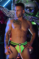 BREEDWELL MAGNUM THONG - NEON GREEN