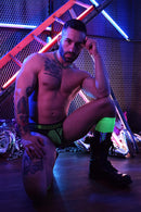 BREEDWELL MANHOLE BRIEF - NEON GREEN