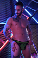 BREEDWELL MANHOLE BRIEF - NEON GREEN