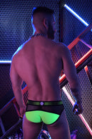 BREEDWELL MANHOLE BRIEF - NEON GREEN