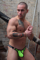 BREEDWELL MONEYMAKER THONG - NEON GREEN