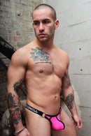 BREEDWELL MONEYMAKER THONG - NEON PINK