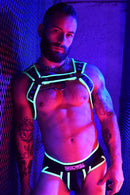 BREEDWELL NEOGEAR HARNESS - NEON GREEN