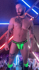 BREEDWELL NIGHTCRAWLER JOCK - NEON GREEN