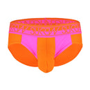 Sukrew Bloc Brief - Orange/Pink