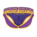 V Brief - Purple/Mustard