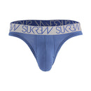 Sukrew Classic Thong - Navy Blue/Grey