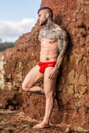 Sukrew Torrent Swim Brief - Red