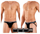 Papi 3PK 1X1 Rib Jockstrap