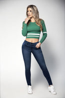 Butt Lifting Jeans with Body Shaper (Shaper has two hook Adjustments)