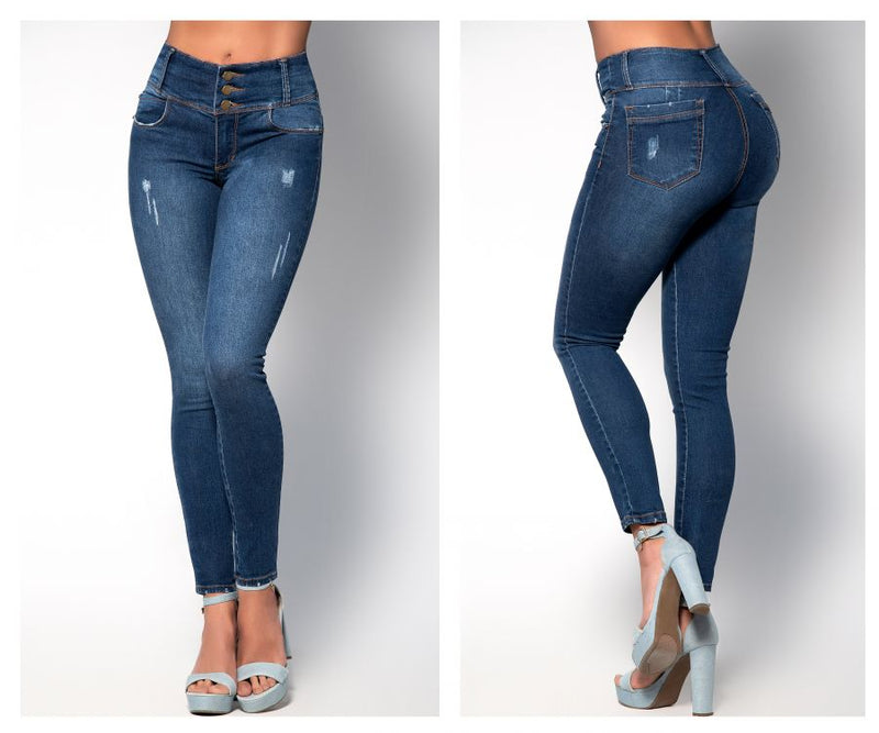 Skinny Jeans with Zippers High Waisted Shaping Pants for Women Tummy  Control Underwear with Butt Lifting Effect