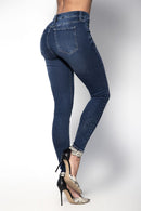 Classic Butt-Lifting Blue Jeans