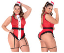 Mrs Claus Costume 2PC
