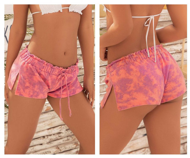 Texture Beach Shorts Cover Up