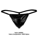 Liquid Onyx Posing Strap Thong