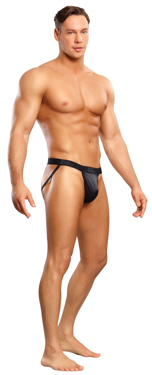 Dropship Jock Strap Satin Lycra Black Large/XL Underwear to Sell Online at  a Lower Price