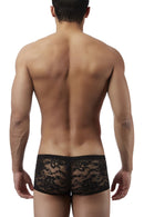 Stretch Lace Mini Short Boxer Briefs