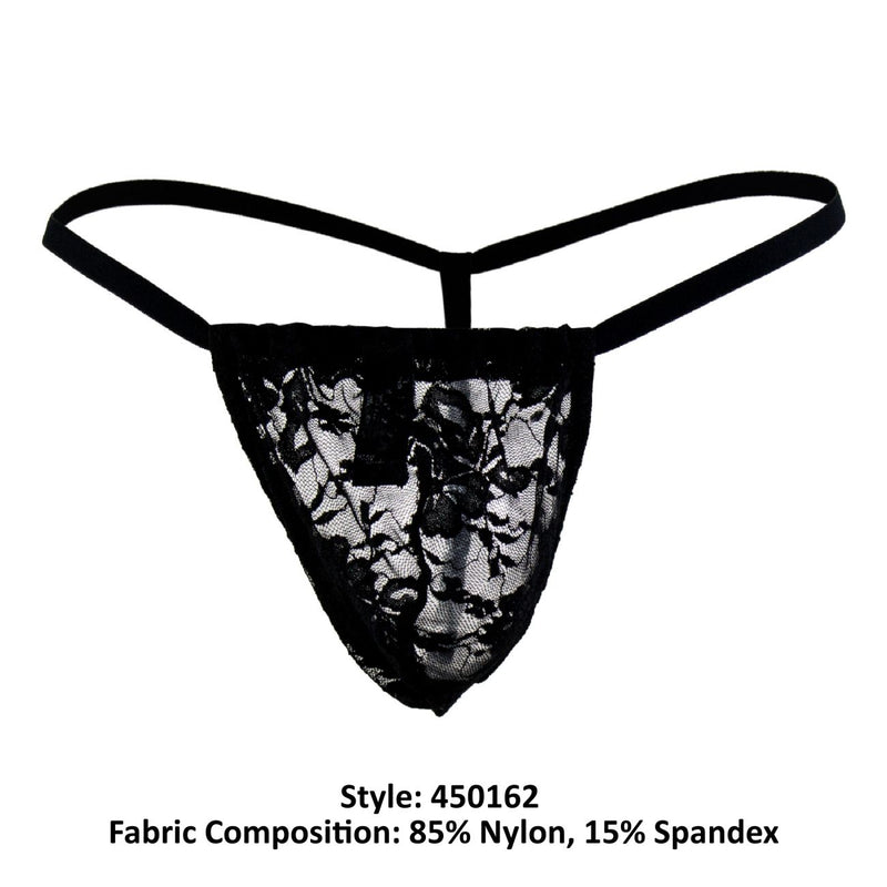 Stretch Lace Posing Strap Thong - BOXER AND BRIEF