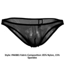 Euro Male Mesh Brazilian Pouch Bikini