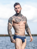 Sukrew Apex Brief - Navy Blue/Grey - BOXER AND BRIEF