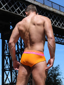 Sukrew Bloc Brief - Orange/Pink