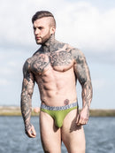 Sukrew Classic Thong - Army Green/Grey