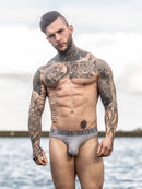 Sukrew Classic Thong - Grey Marl
