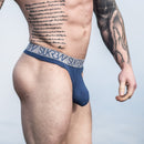 Sukrew Classic Thong - Navy Blue/Grey